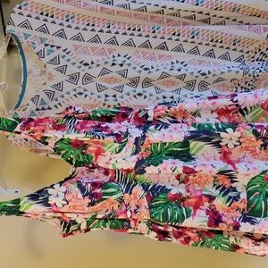 Swimming suit sz 18W plus coverup